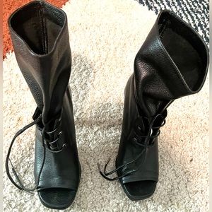 Calvin Klein open toe Bootie